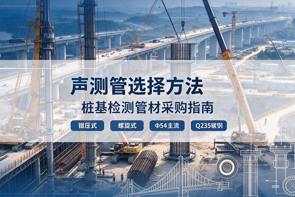 环江声测管选型标准
